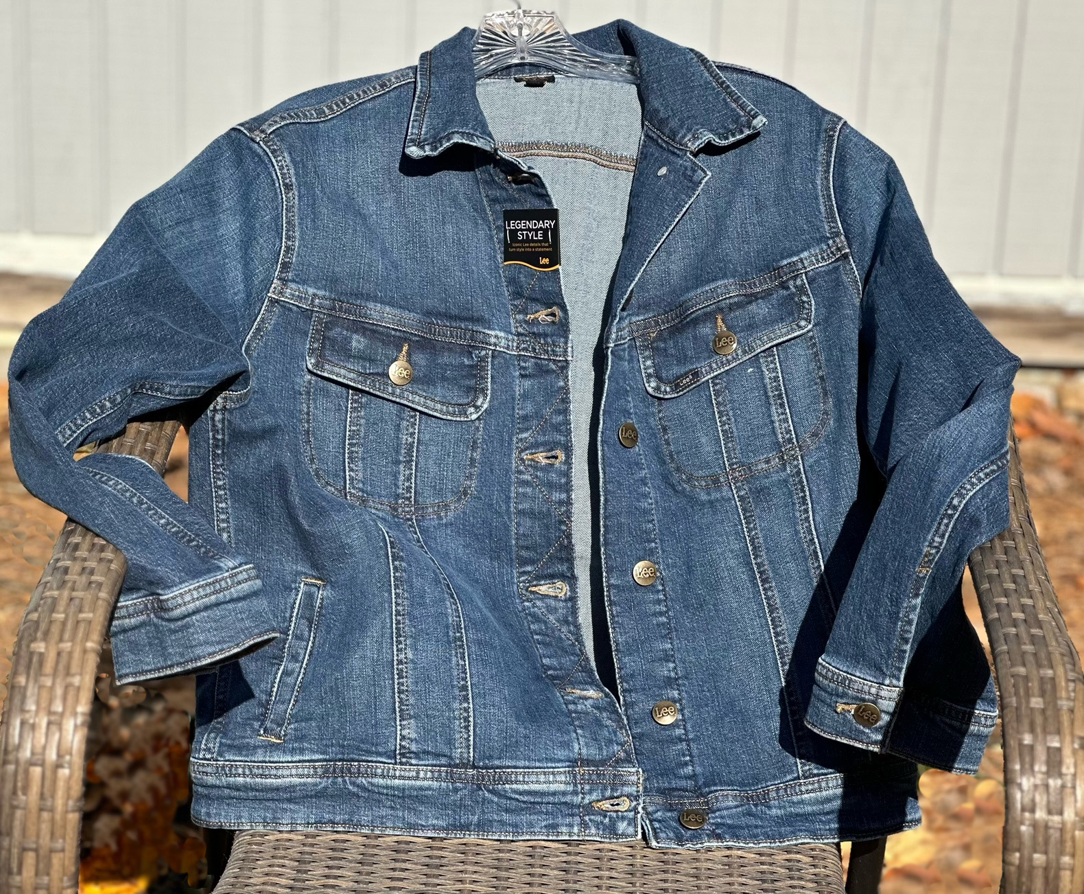 Hand Painted Taylor Swift Denim Jacket - Image 5